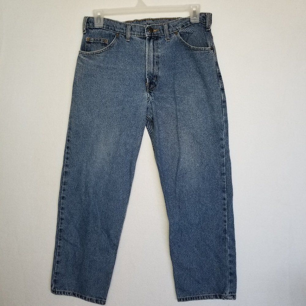 💚2/$20 RK Brand Straight Leg Denim Jeans Men's 34 x 29 100% Cotton